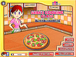 Pizza Tricolore Ecole De Cuisine De Sara Un Des Jeux En Ligne Gratuit Sur Jeux Jeu Fr