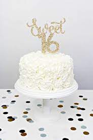 You can visit our storefront as well at: Glitter Sweet 16 Cake Topper Handmade Cake Topper By Yummyparty Sweet Sixteen Cakes 16th Birthday Cake For Girls Sweet 16 Birthday Cake
