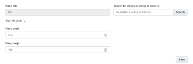 Adding The Youtube Embed Service To An Email