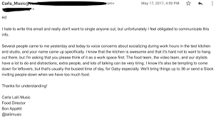 Carla Lalli Music On Twitter Here Is The Email I Sent