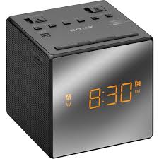 Please enter a time from now. Sony Dual Alarm Clock Radio Black Icfc1tblack B H Photo Video