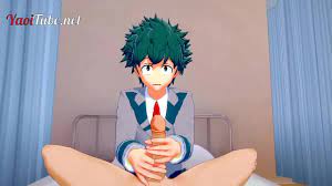 Boku No Hero Yaoi - Deku & Bakugou First Time in the infirmary Handjob and  Anal with cum inside - XVIDEOS.COM