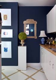 Affordable and creative ideas and even when this colour does pick up a blue cast, it doesn't look as icy as a traditional 'light blue' paint colour can as the green adds a certain softness. Lisa Mende Design Best Navy Blue Paint Colors 8 Of My Favs