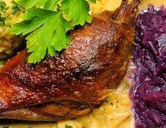 Chefkoch De Rezept Geschmorte Entenkeulen Entenkeule Entenkeule Rezept Fisch Und Fleisch