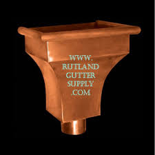 Yes, copper gutters may outlast you. Leaderheads Rutland