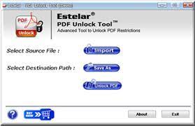 If the password of the pdf file is known, things are very simple: Pdf Unlock Tool Descargar