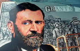 Grant's march memorialized in mural