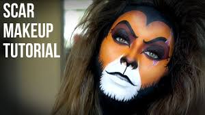 lion king s scar makeup tutorial you