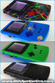 Custom Backlit Nintendo Gameboy Color Gameboy Nintendo Old Game Consoles