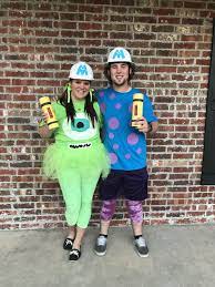 Maybe you would like to learn more about one of these? Mike And Sully Halloween Costume Diy Monsters Inc Halloween Easy Sully Costume Diy Mike And Sully Costume Mike And Sully Costume Diy
