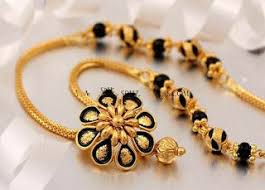 Fancy Mangalasutra Designs Gold Mangalsutra Designs Black Beaded Jewelry Gold Mangalsutra