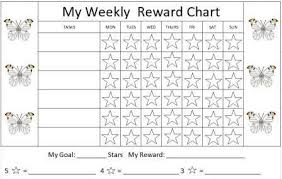 Weekly Reward Chart Margarethaydon Com