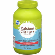 For instance, some calcium supplements may also contain vitamin d or magnesium. Kroger Calcium Citrate Vitamin D3 Dietary Supplement Tablets 220 Ct King Soopers