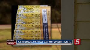Garth Brooks Surprises Tennessee Fan With Free Tickets To