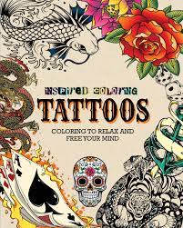 Crystal coloring pages are a fun way for kids of all ages, adults to develop creativity, concentration, fine motor skills, and color recognition. Tattoos Inspired Coloring Parragon Books 9781472392640 Amazon Com Books