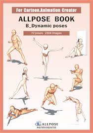 Allpose Book B Dynamic Poses For Comic Cartoon Manga Anime Illustration Human Body Pose Drawing Techniques Allpose Book Drawing Pose Resource 24 Books Series Allpose 9788992273169 Amazon Com Books For example, if you want your character to be sitting. allpose book drawing pose resource