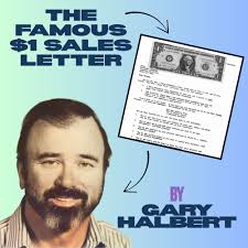 This 1990 sales letter changed everything. Gary Halbert stapled REAL dollar  bills to THOUSANDS of envelopes and mailed them out. When people opened  their mail and found actual cash, they had to
