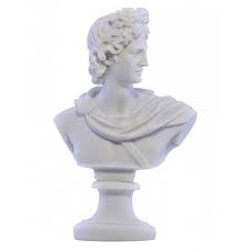 Maybe you would like to learn more about one of these? God Apollo Bust Head Greek Statue Sculpture Cast Marble Copy