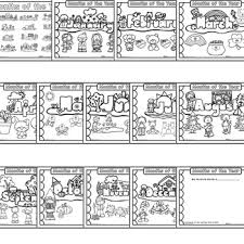 Designed specifically for young children, a great way to introduce months and seasons of the year. Months Of The Year Coloring Pages By Mini Mountain Learning Tpt