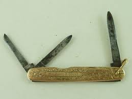 Since then, a pocket knife has been an everyday carry for me. Sir Henry J Wood Conductor 1910 15k Gold Pocket Knife Bbc Proms Albert Hall Ibberson Sheffield Antique Collectible Knives Conductors Antiques
