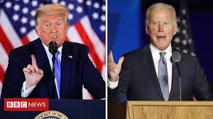 Us Election 2020 Tense Wait As Us Election Winner Remains Unclear Bbc News
