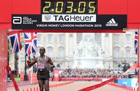 The average mile time for men is between 9 and. London Calling Kenyan Athlete Records Second Fastest Marathon Time In History