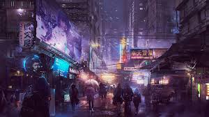 The 2021 concept art awards. 38 Cyberpunk City Art Wallpapers Wallpaperboat