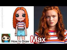 How To Draw Stranger Things Characters Youtube In 2020 Kawaii Girl Drawings Cute Drawings Stranger Things Characters