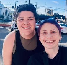 OKSANA BAIUL!!! Yall. We just had the best time at the OutNorthLA Film  Festival!! And last night, at the end of the reception before the 25th  anniversary screening of Sordid Lives, this