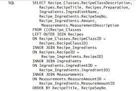 In one joined table (in our example, enrollment), we have a primary key built from two columns (student_id and course_code). Nesting Multiple Inner Join Within Left Outer Join In Sql On Deifferent Side Of Keyword Database Administrators Stack Exchange