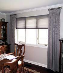 Transitional window treatments allow you to have the best of both design worlds: Transitional Window Treatments Contemporary Dining Room Chicago By Window Treatments By Design Houzz
