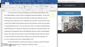 When presenting the title of a specific work in a reference list entry or citation, italicize the title of the work. How To Cite Bible Verses Apa Arxiusarquitectura