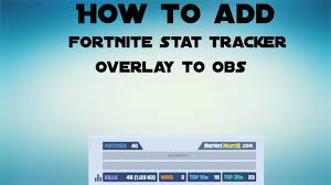 Bit.ly/2ez76sj also follow me at twitter short and basic tutorial on how to add your fortnite master overlay to obs. How To Add Fortnite Stat Overlay To Obs Youtube