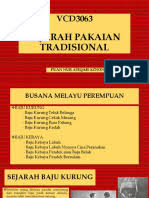 Pakaian tradisional wanita melayu (baju kurung riau pahang) melakar pola baju kurung ria. 20171113091134topik 3 Sejarah Pakaian Tradisional