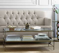 Leona Coffee Table Coffee Table Coffee Table Pottery Barn Rectangular Glass Coffee Table