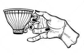 Black And White People Holding Hands Cartoon Hand Holding A Tea Or Coffee Cup Tea Cup Drawing Hand Sketch Cup Tattoo