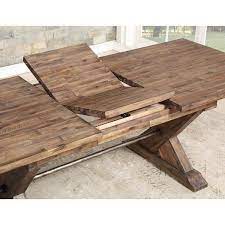 Elysant Butterfly Leaf Trestle Dining Table Diy Dining Room Table Dining Room Table Dining Table In Kitchen
