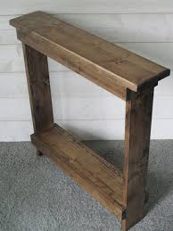 Narrow Console Table Small End Table Entryway Side Entry Table Hallwayideas Small End Tables Wood Accent Table Small Console Tables