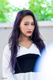 Siyeon Dream Catcher Purple Hair Korean Beauty