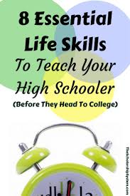 8 Essential Life Skills For Teens On Their Way To College The Scholarship System Life Skills Education College Online Education