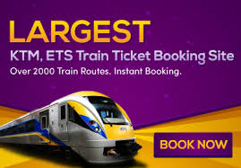 You don't have to wait in lines anymore. Book Ktm Ets Train Ticket Online