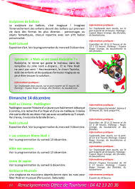Brochure De Noel A Carry Le Rouet Rouet Brochure L Heure