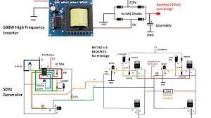 Sg3524 is an integrated switching regulator circuit that has all essential circuitry required for making a circuit diagram of 250w pwm inverter. Ferrite Core Inverter Circuit Diagram Diy Electronics Projects