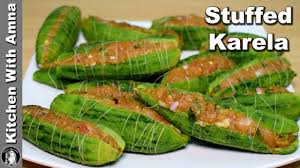 Stuffed Karela Recipe Keema Bharay Karelay Kitchen With Amna Recipes Pakistani Food Samosa Ingredients