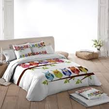 Linge De Lit Chouette 100 Coton Blancheporte Linge De Lit Linge De Maison Lit