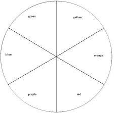 Use the template as a starting point, but then add to it or change things around to make it your own. Color Wheel Template Kids Craft Color Wheel Projects Color Wheel Color Wheel Lesson