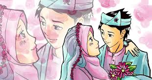 Kumpulan mewarnai gambar sketsa kartun anak muslimah 1. Terbaik Gambar Muslimah Berpasangan Ideku Unik