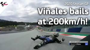 He began racing in minimotos at just three years of age before moving on to motocross. Vinales Scary Crash At Over 200kmh 2020 Styrian Gp Youtube