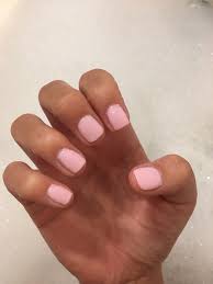 Pink Lightpink Naturalnails Sns Powder Dip Nails Summernails Summer Simple Short Natural Nails Dip Powder Nails Powder Nails