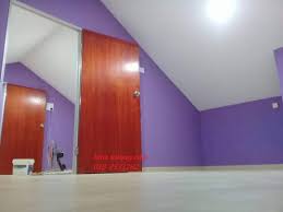 Untuk dijadikan loteng, siling hanya perlu ketinggian minimum 17 kaki dari lantai. Loteng Rumah Teres Setingkat Deco Desain Rumah